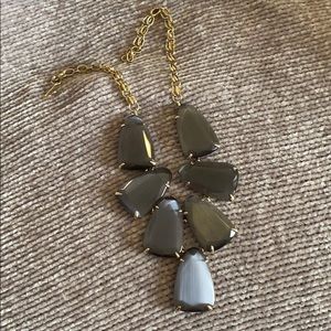 Kendra Scott Harlow Gold and Dark Grey Catseye
